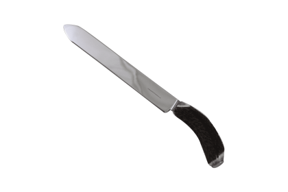 Horn Handle  Naturally Shed 13.5" Brides Knife Stainless Blade