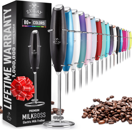 Milk Boss Milk Frother With Stand