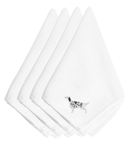Embroidered Napkins Set of 4 (size: 20 x 20)